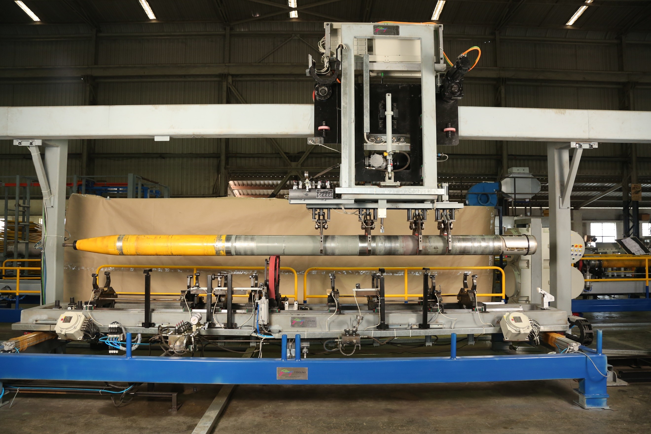 Godrej & Boyce and OFB together in automated Pinaka rocket assembly line